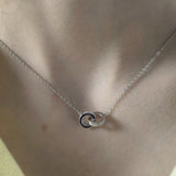 Halskette Verbundenheit 925 Sterlingsilber