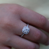 Ring Princess, versilbert