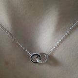 Halskette Verbundenheit 925 Sterlingsilber