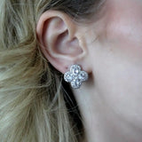 Ohrringe Jolie, versilbert