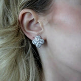 Ohrringe Jolie, versilbert