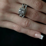 Ring Infinity Sparkle, silber